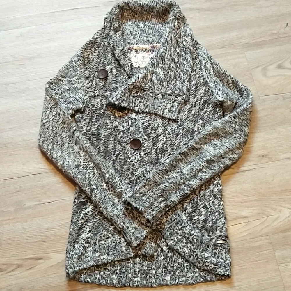 Element | Heathered asymmetrical sweater